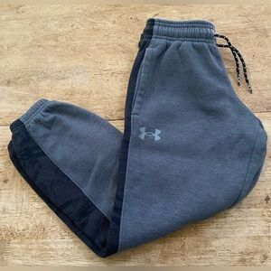 Under Armour Boy’s‎ Sz YS Dark Gray Half Tone Camo Accent Joggers